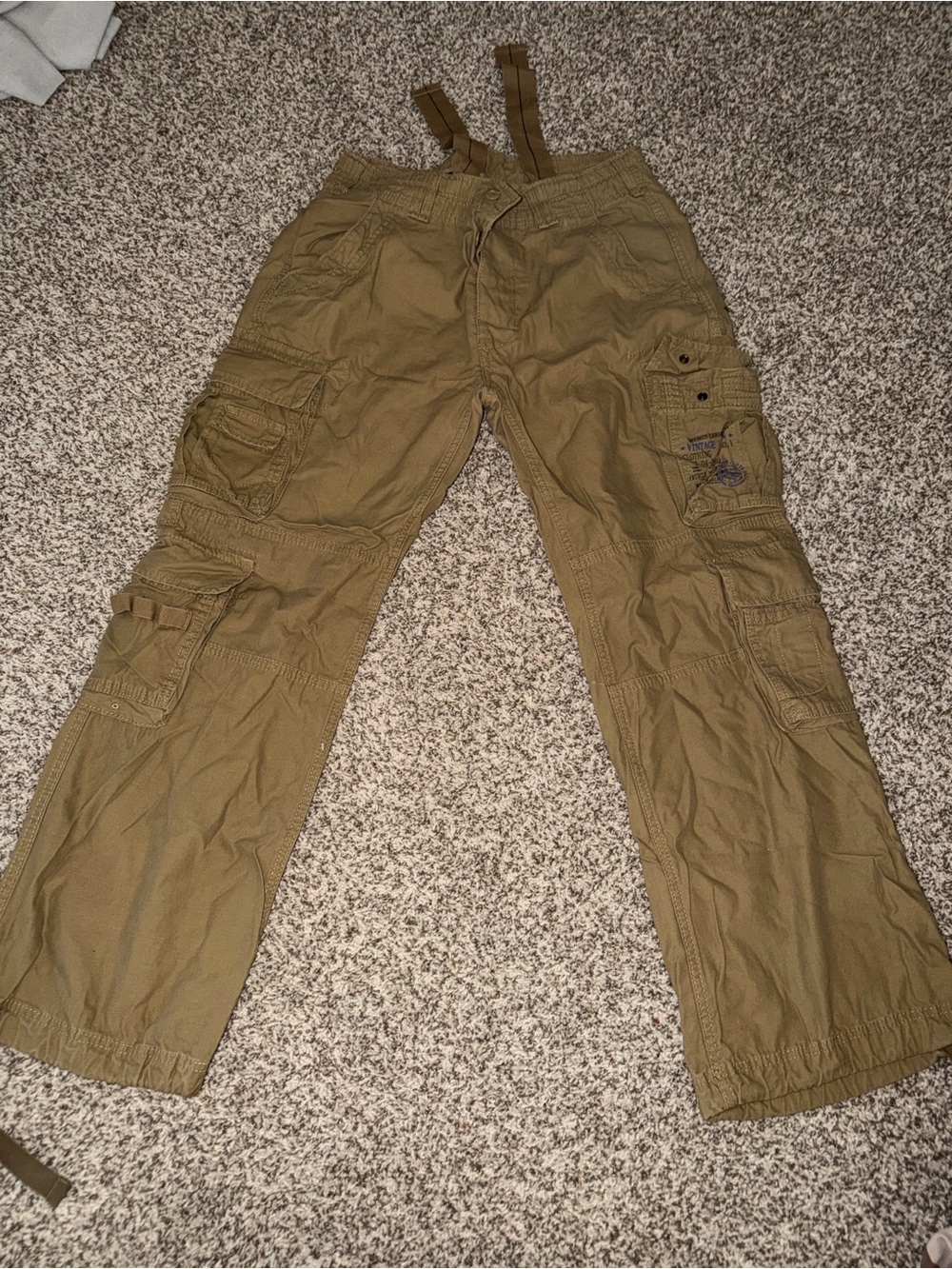 Tan Cargo Pants